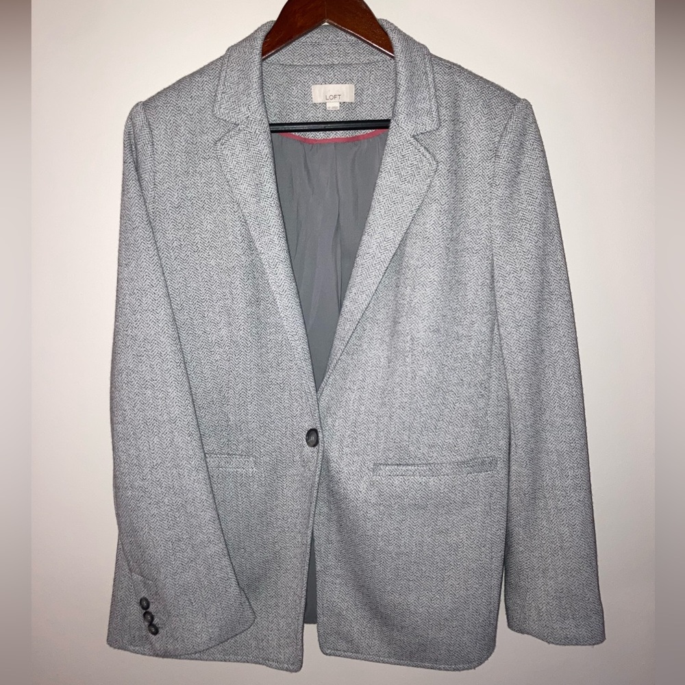 Grey Loft Blazer size 12